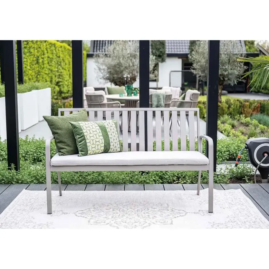 Garden Impressions Neapolis tuinbank 150 cm - taupe