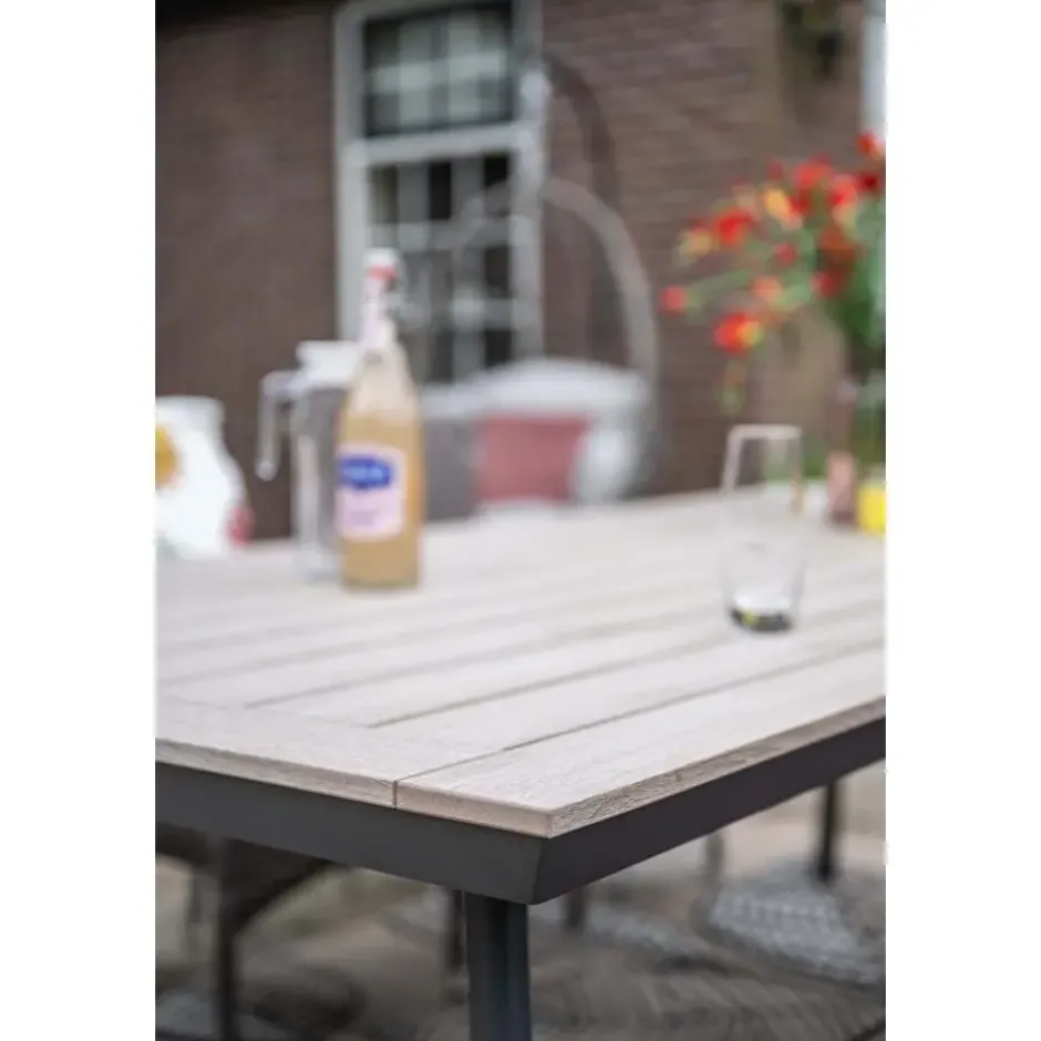 Garden Impressions Penedo tuintafel 230x100 cm - light teak vironwood