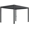 Garden Impressions Pergola bioclimatic 300x400xH255 cm - antraciet