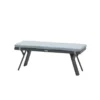 Garden Impressions Senja sport tuinbankje 110x40xH45 - mint grijs