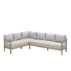 Garden Impressions Sirocco lounge dining set 2-delig L - grey sand