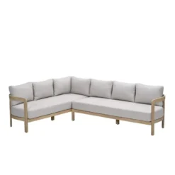 Garden Impressions Sirocco lounge dining set 2-delig L - grey sand