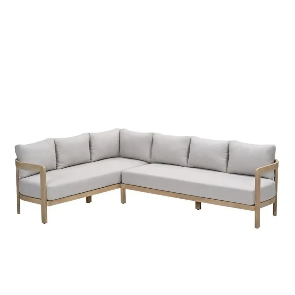 Garden Impressions Sirocco lounge dining set 2-delig L - grey sand