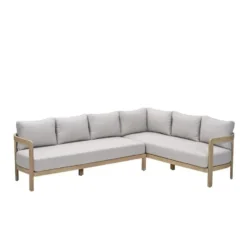 Garden Impressions Sirocco lounge dining set 2-delig R - grey sand
