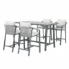 Garden Impressions Tarera bar tuinset 5-delig - donker grijs