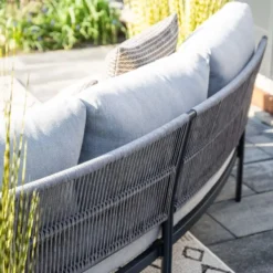 Garden Impressions Toscana loungebank L225 cm - donker grijs