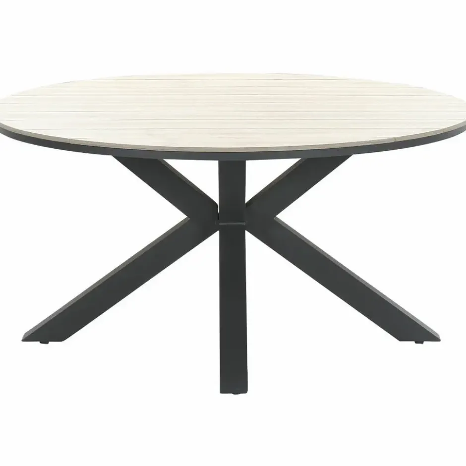 Garden Impressions Tulli tuintafel 148 cm - licht bruin