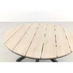 Garden Impressions Tulli tuintafel 122 cm - licht bruin