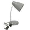 Gerim Bureaulamp - grijs - 14 x 34 cm - 40 watt - buigbaar