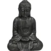Gerimport Boeddha beeld Kesh - binnen/buiten - kunststeen - 37 cm