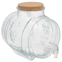 Gerimport Limonade / sap dispenser - 8000 ml - borosilicaat glas