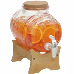 Gerimport Limonade / sap dispenser - 2900 ml - borosilicaat glas