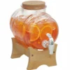 Gerimport Limonade / sap dispenser - 1 Liter - borosilicaat glas