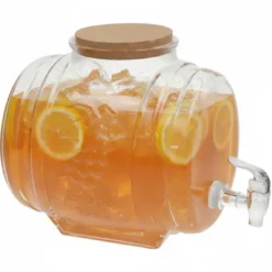 Gerimport Limonade / sap dispenser - 2900 ml - borosilicaat glas