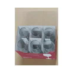Gerimport Wijnglazen - 6 stuks - glas - 580 ml - voor rood en wit