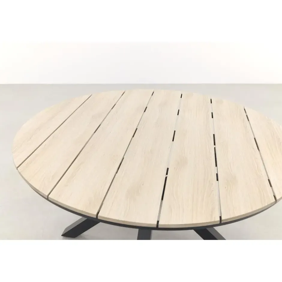 GI Edison 122 cm. - ronde tuinset/ Taste Barista antraciet