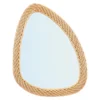 Giftdecor Spiegel Bali - rotan - organische vorm - 49 x 65 cm
