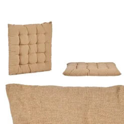 Giftdecor Stoelkussen Decorama - beige - 40 x 5 cm