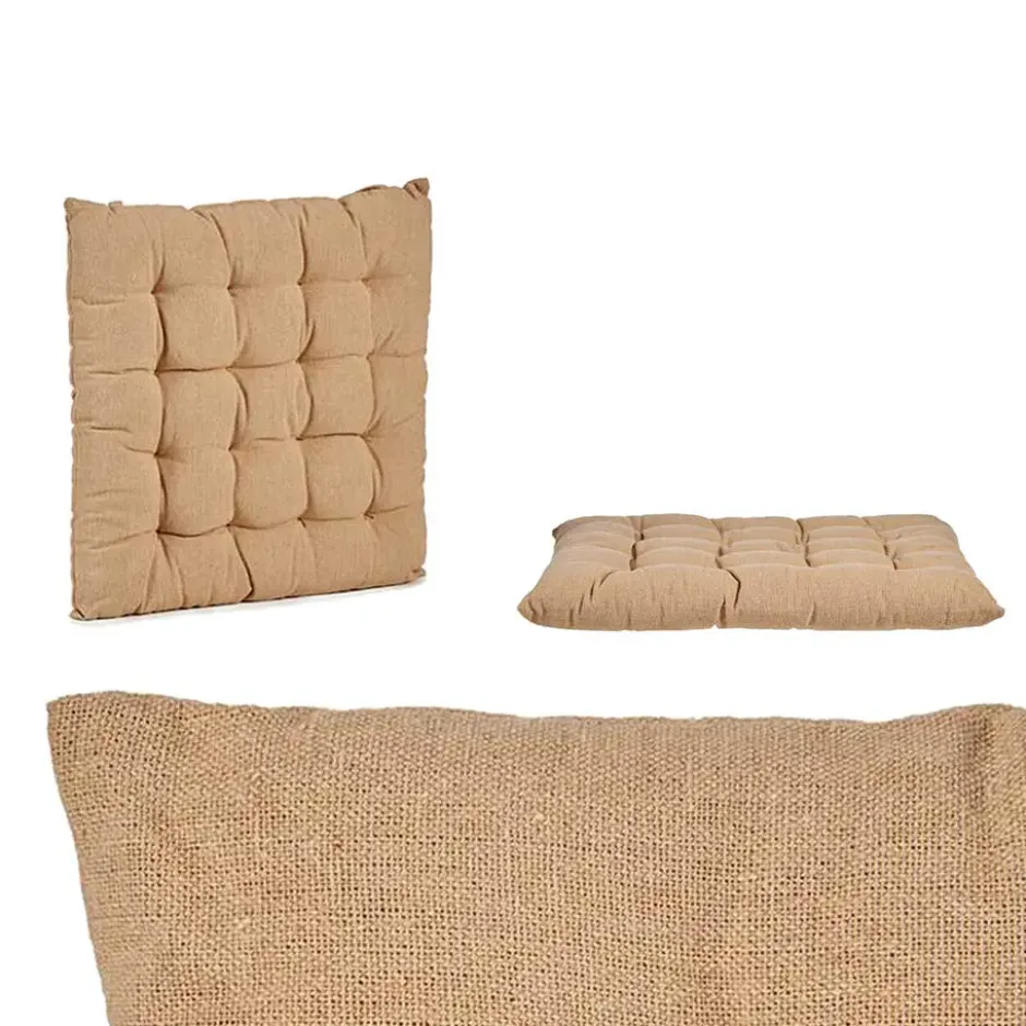 Giftdecor Stoelkussen Decorama - beige - 40 x 5 cm