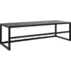 Giga Meubel Kapstok Zwart - Metaal - 28x77x22cm - Kapstok Bronx
