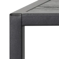 Giga Meubel Kapstok Zwart - Metaal - 28x77x22cm - Kapstok Bronx