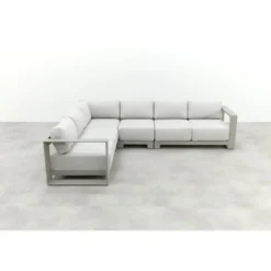 GI Levanto aluminium hoekbank + modulair middenelement - Valley Sand