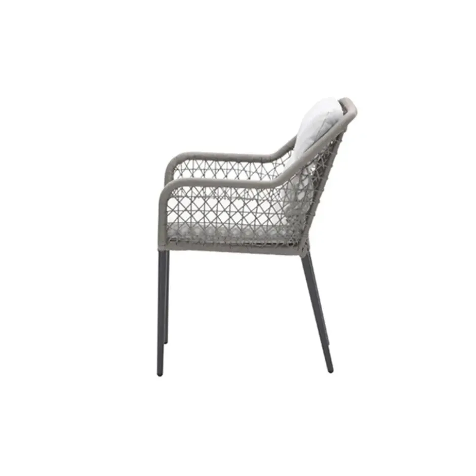 GI Toledo/Edison Ø122 cm. (5-delig) - ronde tuinset