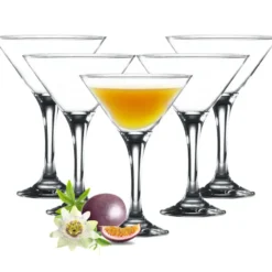 Glasmark Cocktail glazen - 6x - martini - 175 ml - glas