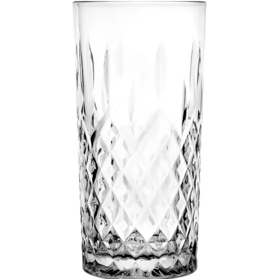 Glasmark Longdrinkglazen - 6x - Diamond - 350 ml - waterglas