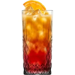 Glasmark Longdrinkglazen - 6x - Diamond - 350 ml - waterglas