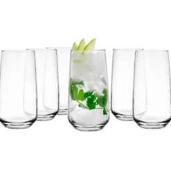 Glasmark Longdrinkglazen - 6x - Tumblers - 480 ml - waterglazen