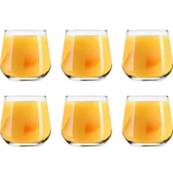 Glasmark Waterglazen - 6x - Tumblers - 345ml - glas -drinkglazen