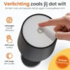 Goliving Tafellamp Oplaadbaar – Draadloos en dimbaar – Moderne touch lamp