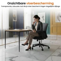 Goliving Vloerbeschermer bureaustoel - 120x150cm - Bureaustoelmat