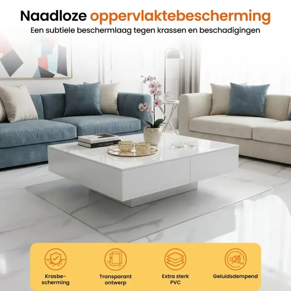 Goliving Vloerbeschermer bureaustoel - 120x150cm - Bureaustoelmat