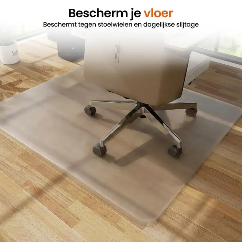 Goliving Vloerbeschermer bureaustoel - 90x120cm - Bureaustoelmat
