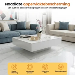 Goliving Vloerbeschermer bureaustoel - 90x120cm - Bureaustoelmat