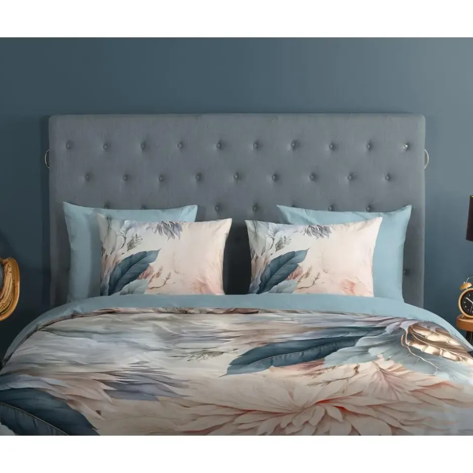 Good Morning Bloemen en Veren Dekbedovertrek Multi-Lits-jumeaux (240 x 200/22...