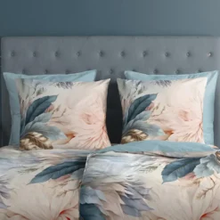 Good Morning Bloemen en Veren Dekbedovertrek Multi-Lits-jumeaux (240 x 200/22...