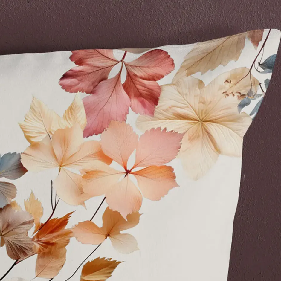 Good Morning Herfstbladeren Dekbedovertrek Coco-1-persoons (140 x 200/220 cm)