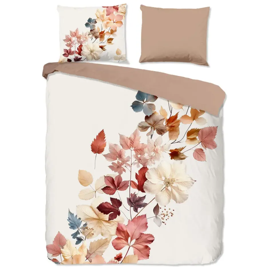 Good Morning Herfstbladeren Dekbedovertrek Coco-2-persoons (200 x 200/220 cm)