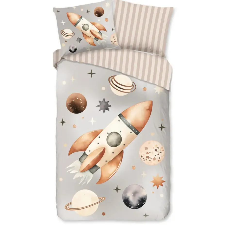 Good Morning Kinderdekbedovertrek Rocket Explorer