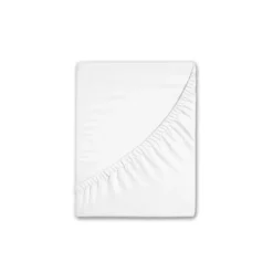Good Morning molton effen kleur - Lits jumeaux 180x200 cm - Wit - Molton