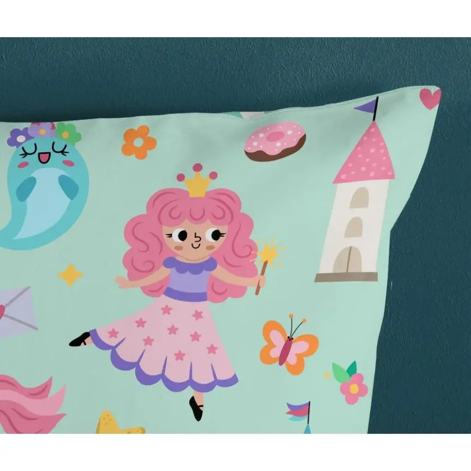 Goodmorning Peuter Dekbedovertrek Magic Mint-Ledikant (100 x 135 cm)