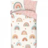 Goodmorning Rainbow Peuter Dekbedovertrek Multi-Junior (120 x 150 cm)