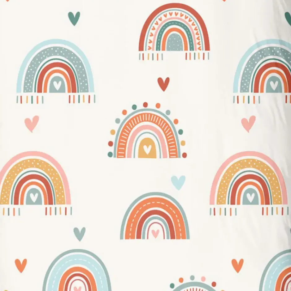 Goodmorning Rainbow Peuter Dekbedovertrek Multi-Ledikant (100 x 135 cm)
