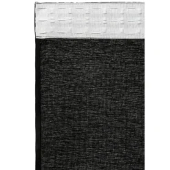 Gordijn Britt - zwart - 280x140 cm (1 stuk)