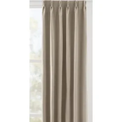 Gordijnstof Davey semi verduisterend - beige