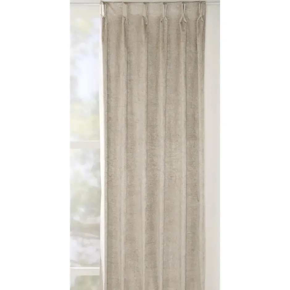 Gordijnstof Moulay verduisterend kamerhoog - beige