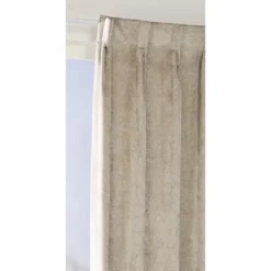 Gordijnstof Moulay verduisterend kamerhoog - beige